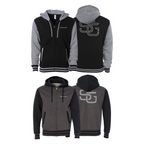 Second Grip Jiu Jitsu Varsity Zip-Up Hoodies #8203 B