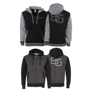 Second Grip Jiu Jitsu Varsity Zip-Up Hoodies #8203 B