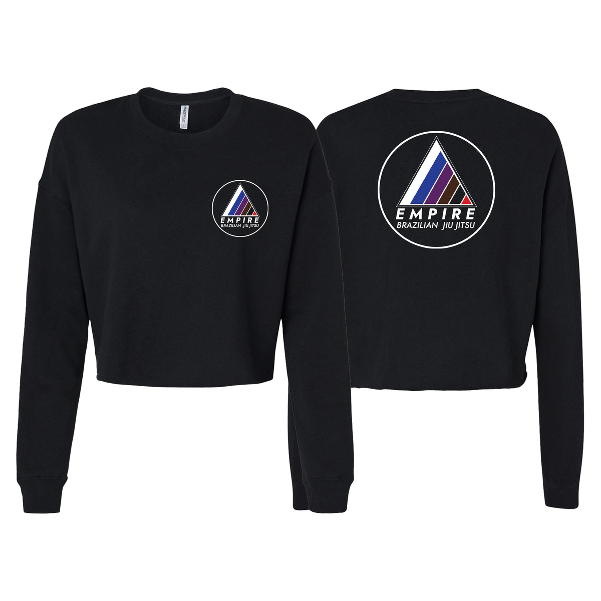 Empire BJJ Women's Cropped Crewneck Sweatshirt #8204 A
