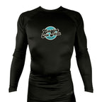 Empire BJJ All Black Rash Guards Long Sleeves #8204 D