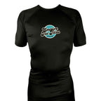Empire BJJ All Black Rash Guards Short Sleeves #8204 D