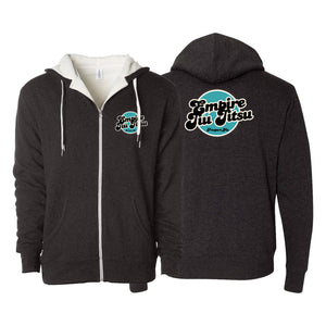 Empire BJJ Sherpa Lined Zip-Up Hoodie #8204 E