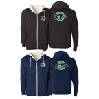 Empire BJJ Sherpa Lined Zip-Up Hoodie #8204 E