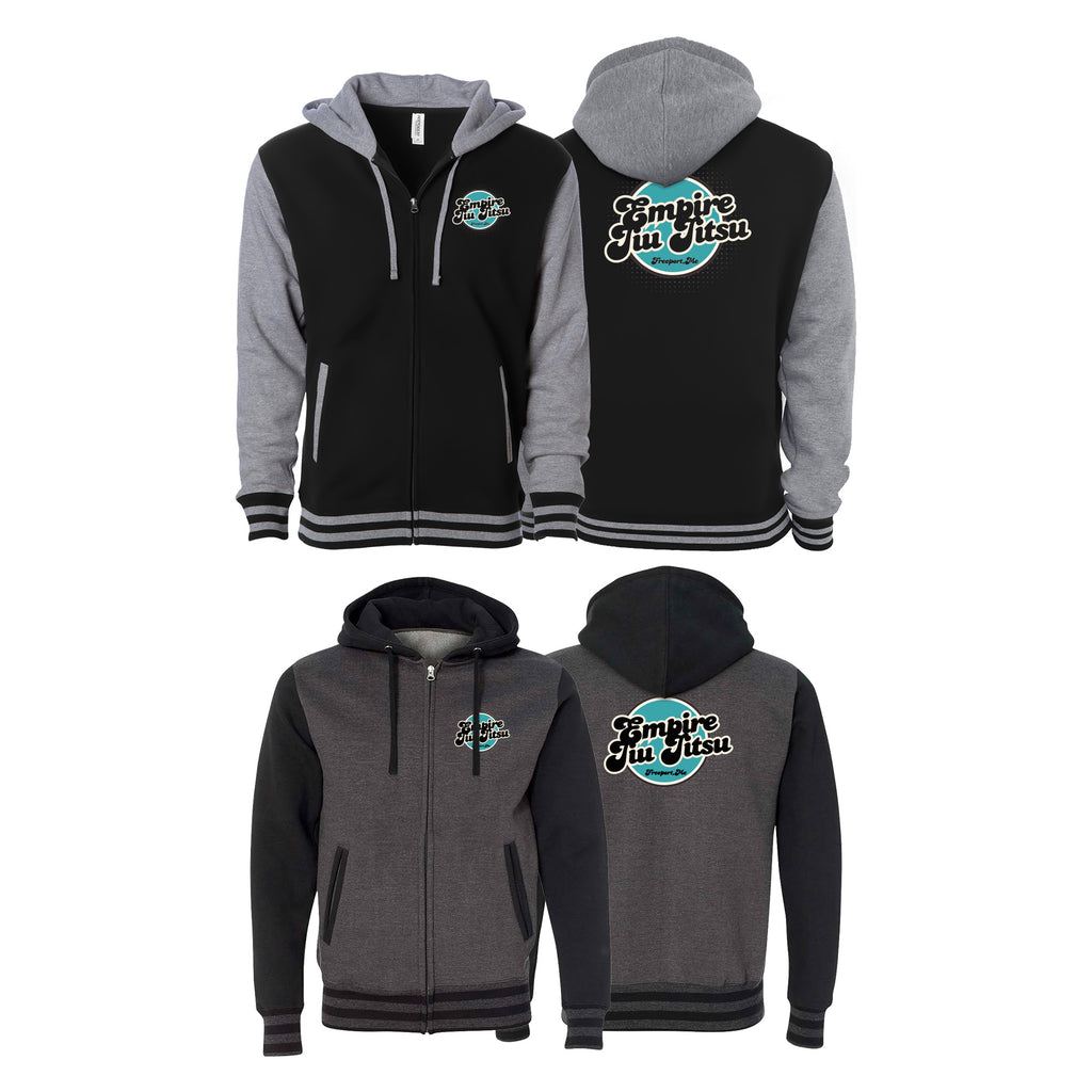 Empire BJJ Varsity Zip-Up Hoodies #8204 E
