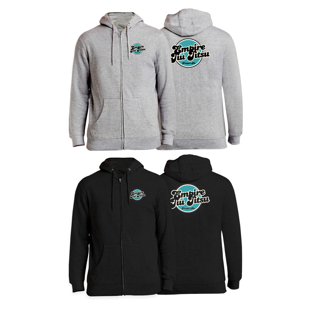 Empire BJJ Zip-Up Hoodies #8204 E