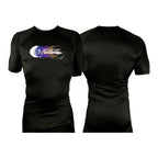 Empire BJJ All Black Rash Guards Short Sleeves #8204 H