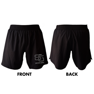 Second Grip Jiu Jitsu All Black Shorts 2.0 #8203 A