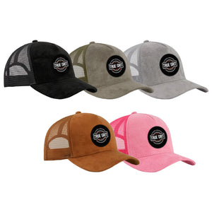True Grit JJ Suede Trucker Hat #8205 A