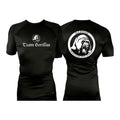Illinois Brazilian Jiu Jitsu All Black Rash Guards Short Sleeves #8208 A