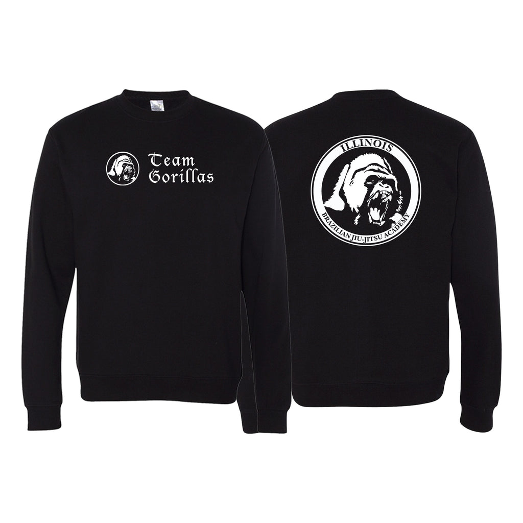 Illinois Brazilian Jiu Jitsu Crewneck Sweatshirt #8208 A