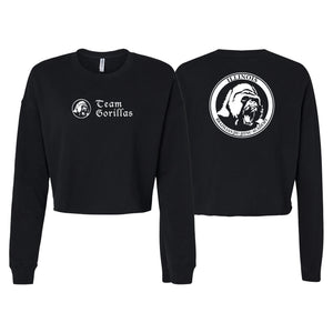 Illinois Brazilian Jiu Jitsu Women's Cropped Crewneck Sweatshirt #8208 A