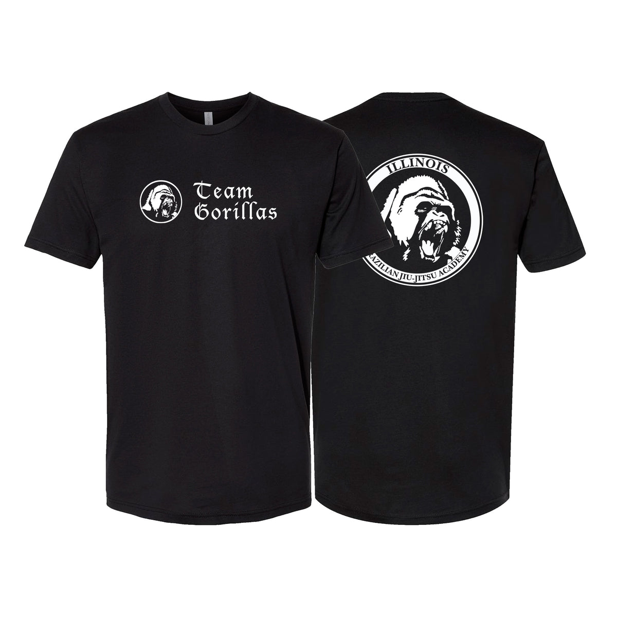 Illinois Brazilian Jiu Jitsu Next Level Adult Shirts #8208 A