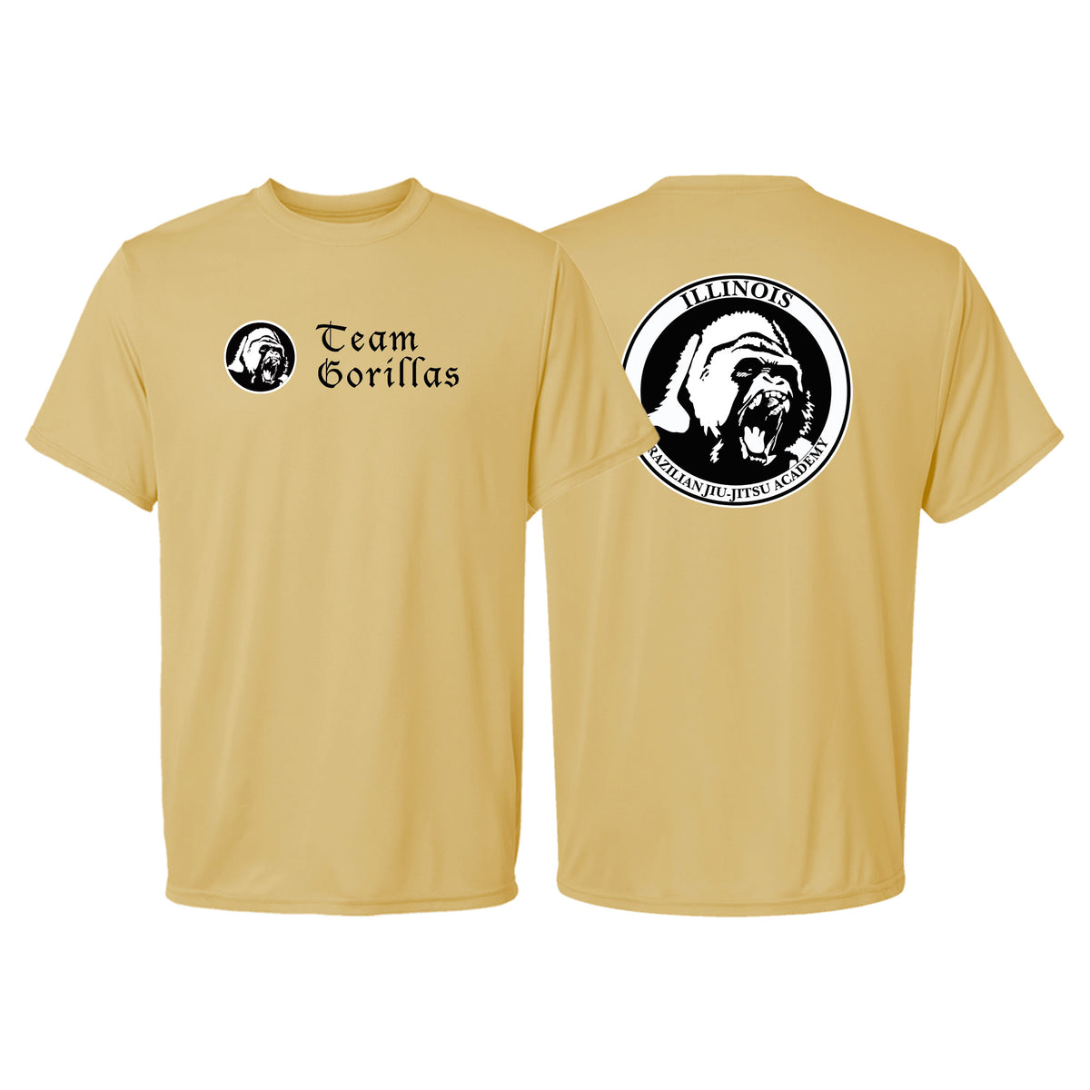 Illinois Brazilian Jiu Jitsu Dry Fit Shirts #8208 A
