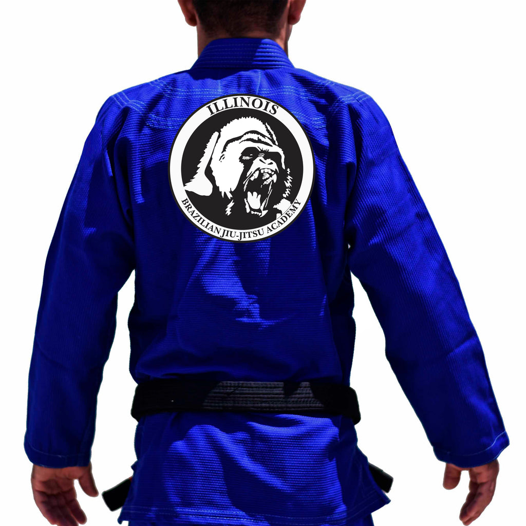 Illinois Brazilian Jiu Jitsu Academy Kids Gi - Blue #723 A
