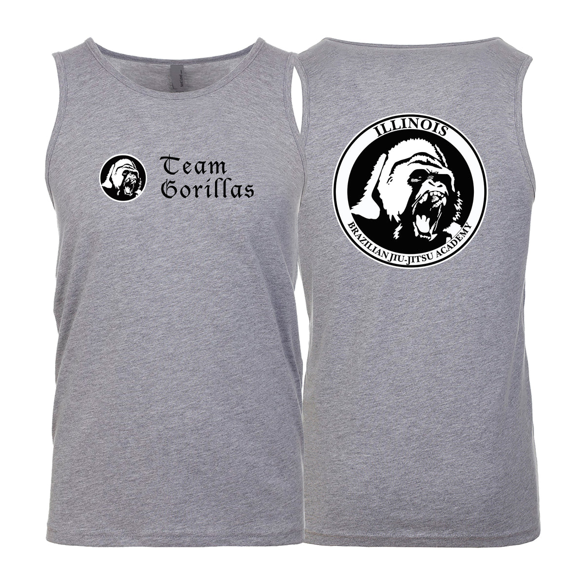 Illinois Brazilian Jiu Jitsu Next Level Tank Tops #8208 A