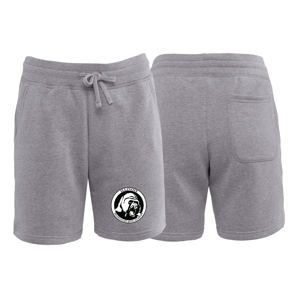 Illinois Brazilian Jiu Jitsu Sweat Shorts #8208 A
