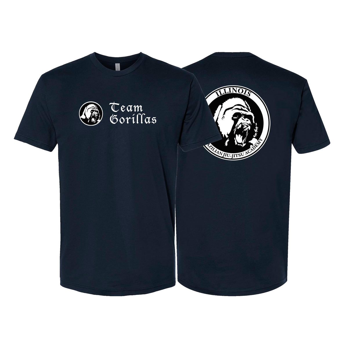 Illinois Brazilian Jiu Jitsu Next Level Adult Shirts #8208 A
