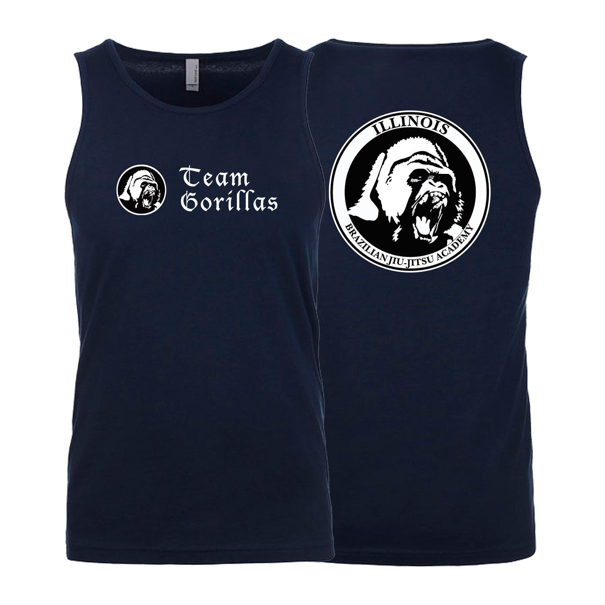 Illinois Brazilian Jiu Jitsu Next Level Tank Tops #8208 A
