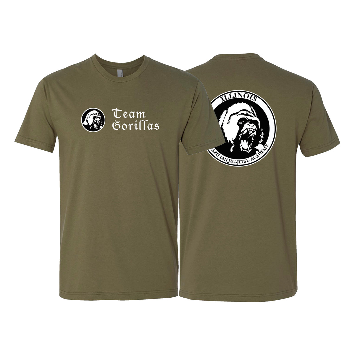 Illinois Brazilian Jiu Jitsu Next Level Adult Shirts #8208 A