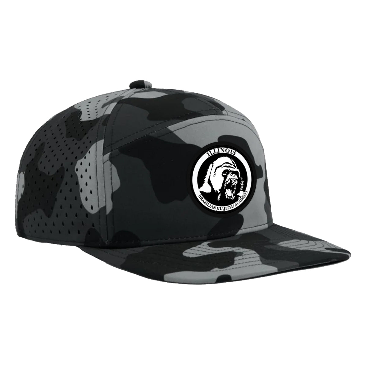 Illinois Brazilian Jiu Jitsu Academy Perforated Hats #8208 A