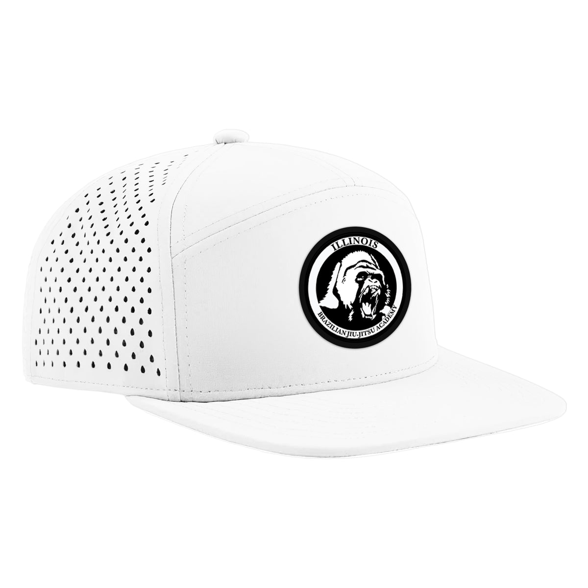 Illinois Brazilian Jiu Jitsu Academy Perforated Hats #8208 A