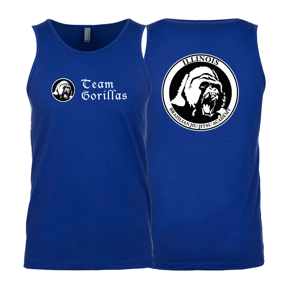 Illinois Brazilian Jiu Jitsu Next Level Tank Tops #8208 A