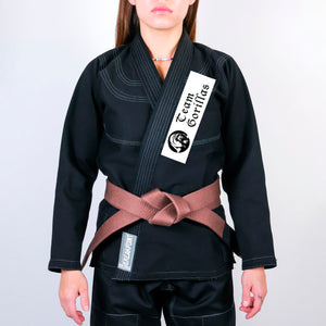 Illinois Brazilian Jiu Jitsu Academy Women's Gi - Black #723 A