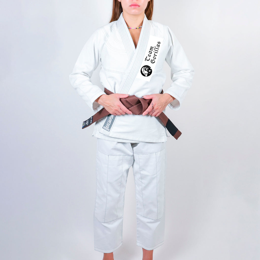 Illinois Brazilian Jiu Jitsu Academy Women's Gi - White #723 A