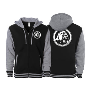 Illinois Brazilian Jiu Jitsu Varsity Zip-Up Hoodies #8208 B