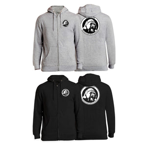 Illinois Brazilian Jiu Jitsu Zip-Up Hoodies #8208 B