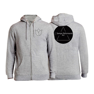 Illinois Brazilian Jiu Jitsu Zip-Up Hoodies #8208 X