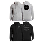 Illinois Brazilian Jiu Jitsu Zip-Up Hoodies #8208 X