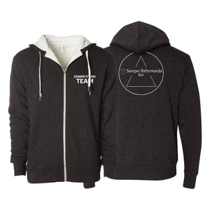 Illinois Brazilian Jiu Jitsu Sherpa Lined Zip-Up Hoodie #8208 Y