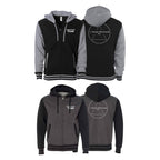 Illinois Brazilian Jiu Jitsu Varsity Zip-Up Hoodies #8208 Y