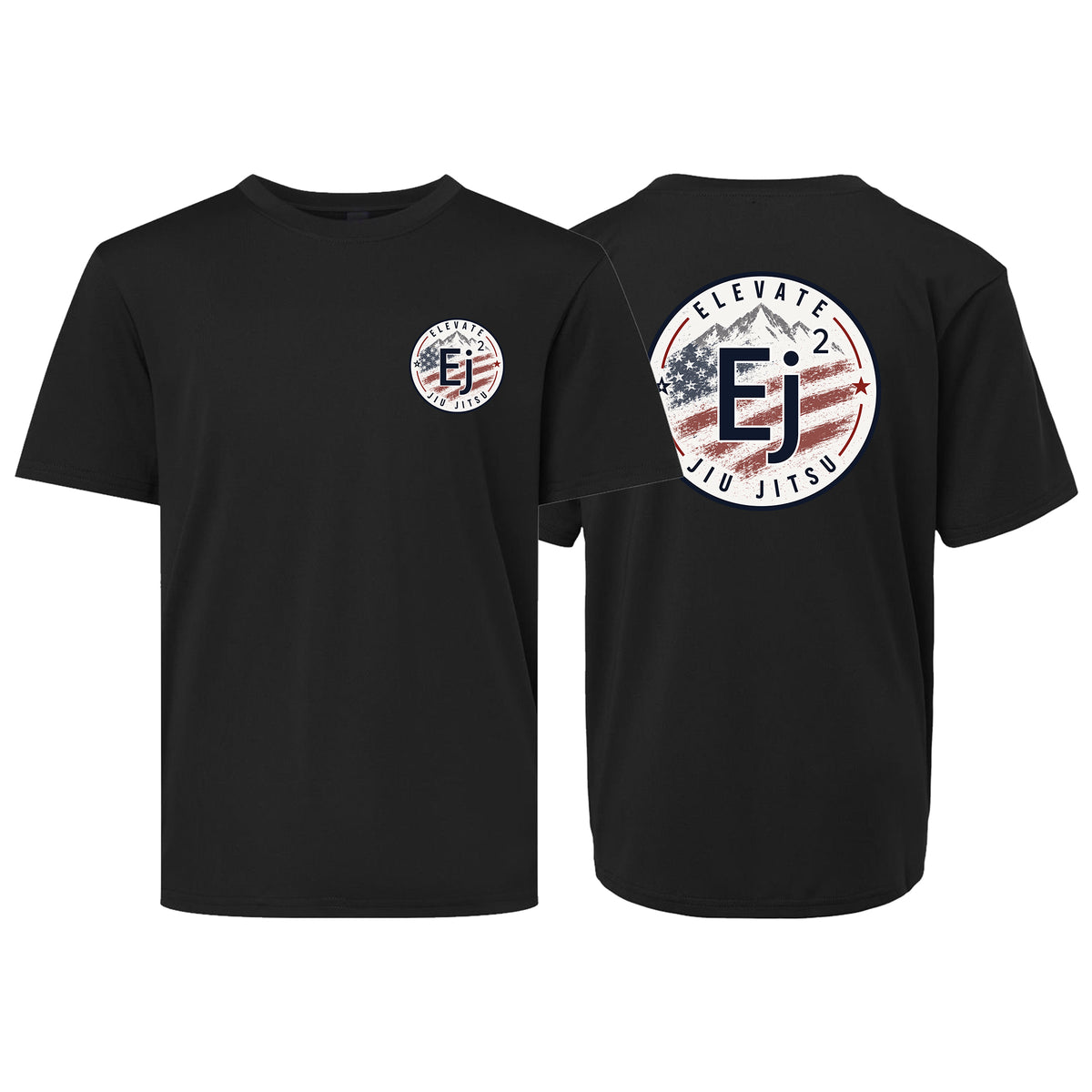 Elevate Dry Fit Kids Shirts #8211 P (American Flag)