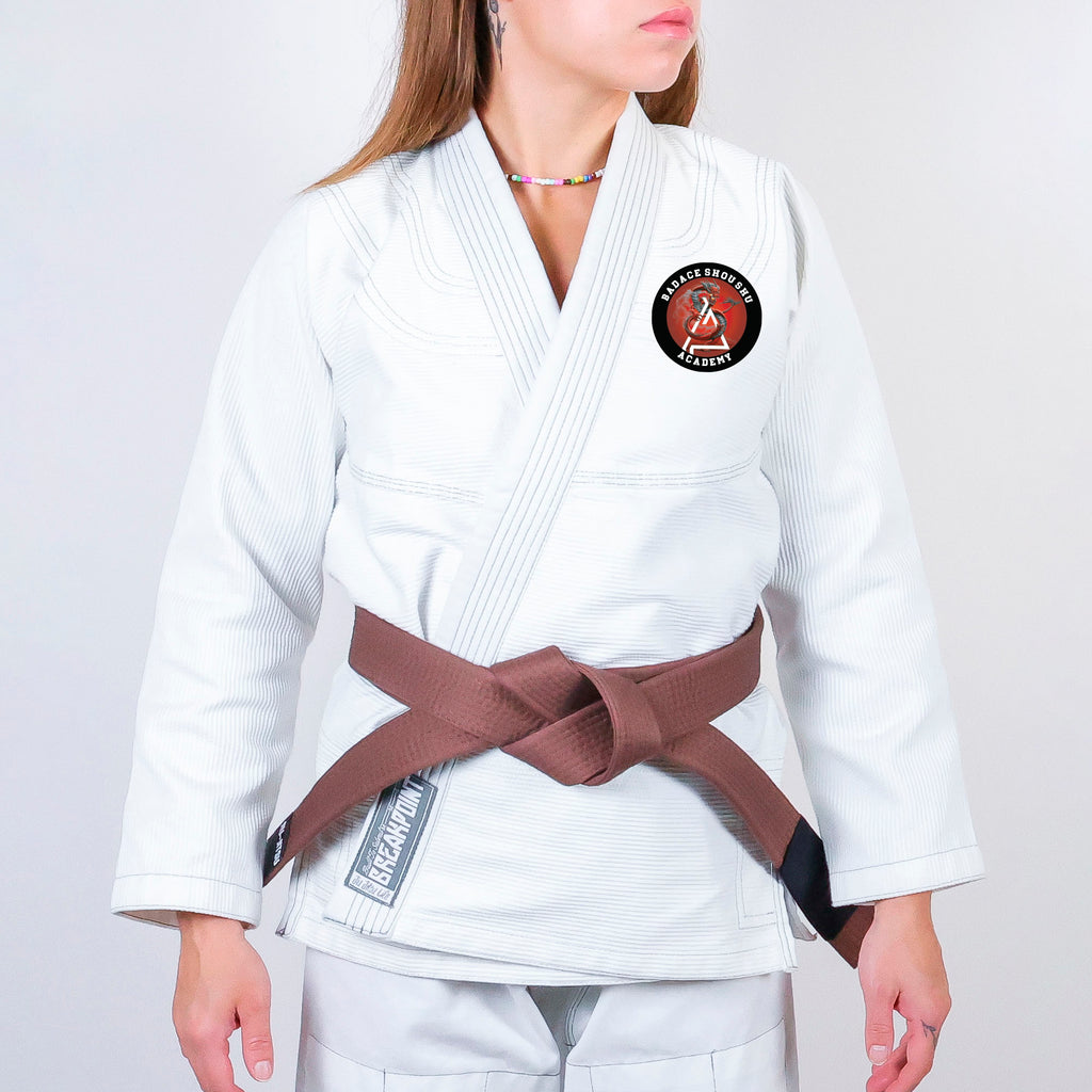 Badace Academy Women's Gi - White #1803 A