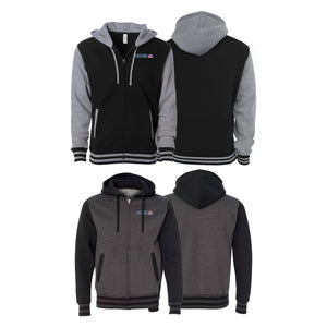 Combat Ministries Varsity Zip-Up Hoodies #8215 C