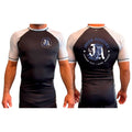 JREAM Academy All Black Ranked Short Sleeve Rash Guards #8216 A