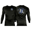 JREAM Academy All Black Rash Guards Long Sleeves #8216 A