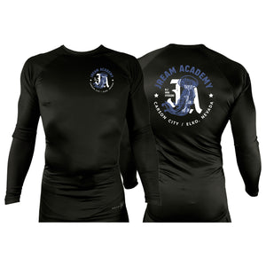 JREAM Academy All Black Rash Guards Long Sleeves #8216 A