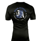 JREAM Academy All Black Rash Guards Short Sleeves #8216 A