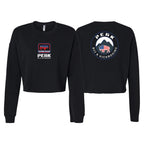 PEAK BJJ/KICKBOXING Women's Cropped Crewneck Sweatshirt #8217 A