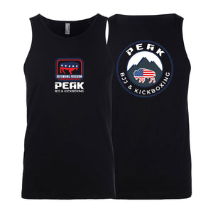 PEAK BJJ/KICKBOXING Next Level Tank Tops #8217 A