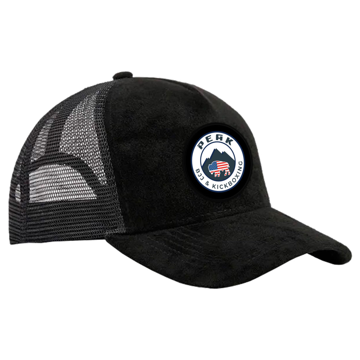 PEAK BJJ/KICKBOXING Suede Trucker Hat #8217 A