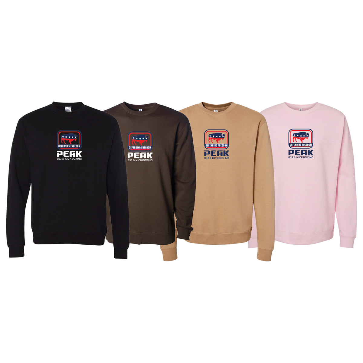 PEAK BJJ/KICKBOXING Crewneck Sweatshirt #8217 A