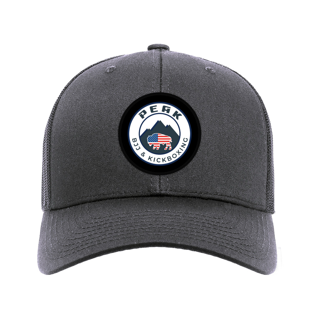 PEAK BJJ/KICKBOXING Academy Trucker Hat #8217 A