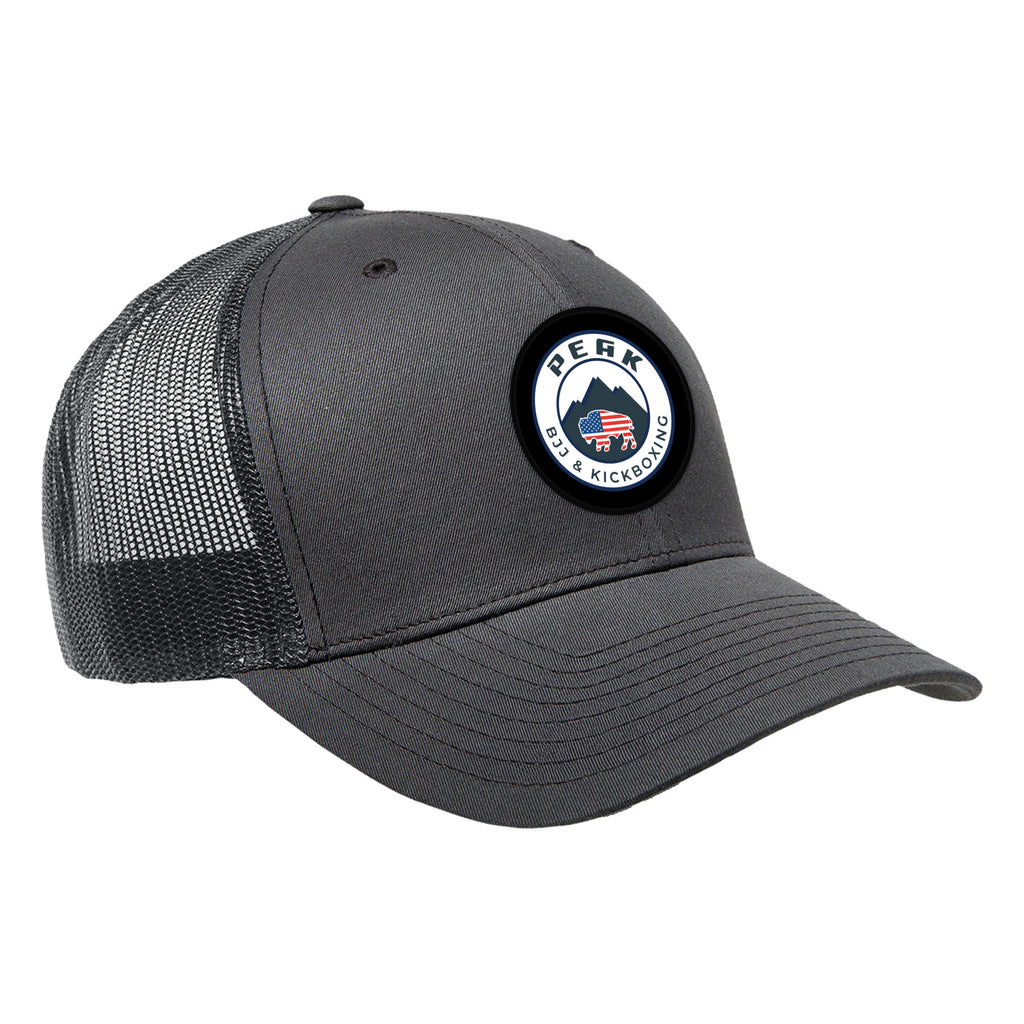 PEAK BJJ/KICKBOXING Academy Trucker Hat #8217 A