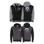 PEAK BJJ/KICKBOXING Varsity Zip-Up Hoodies #8217 B