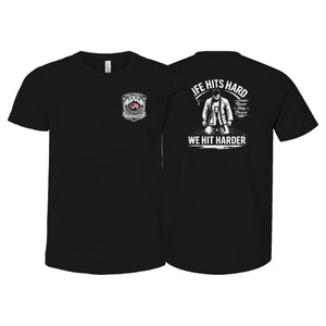 PEAK BJJ/KICKBOXING Academy Kids Shirts #8217 C