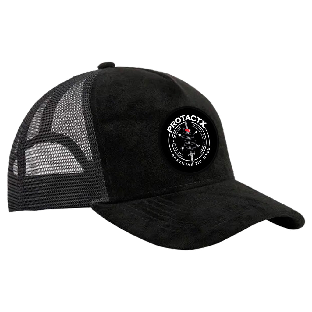 Protactx BJJ Suede Trucker Hat #8219 A
